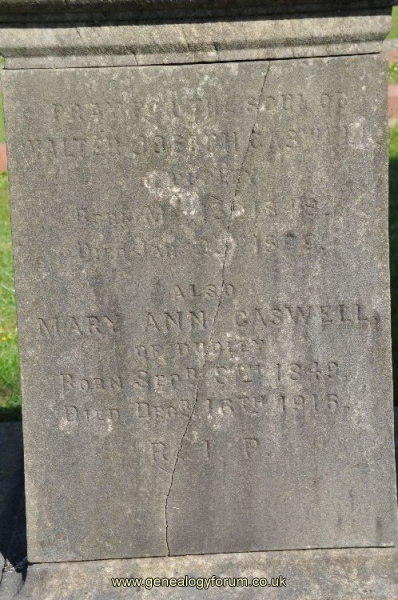 Caswell - Walter, Mary