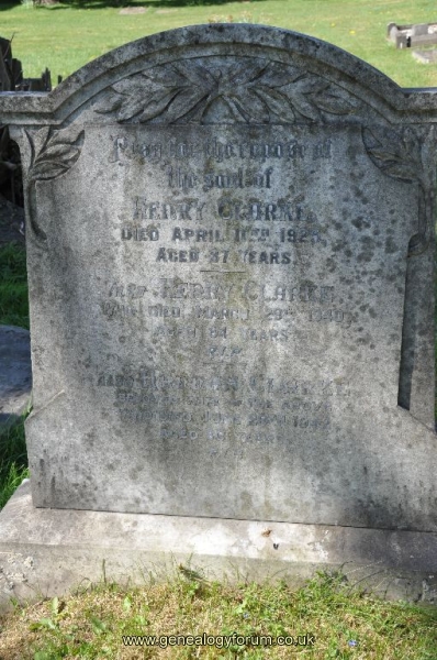 Clarke - Henry, Hannah, Henry jnr