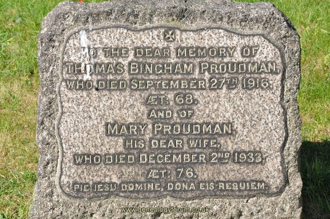 Proudman - Thomas, Mary