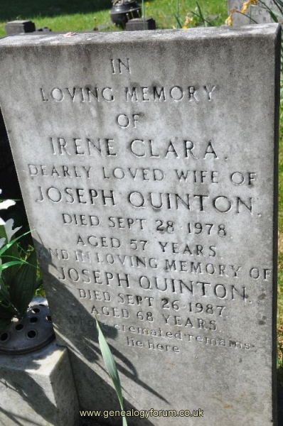 Quinton - Joseph, Irene