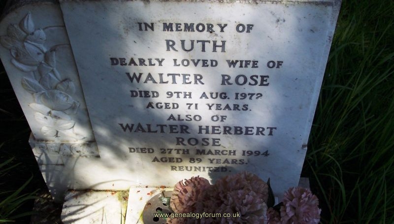 Walter & Ruth Rose