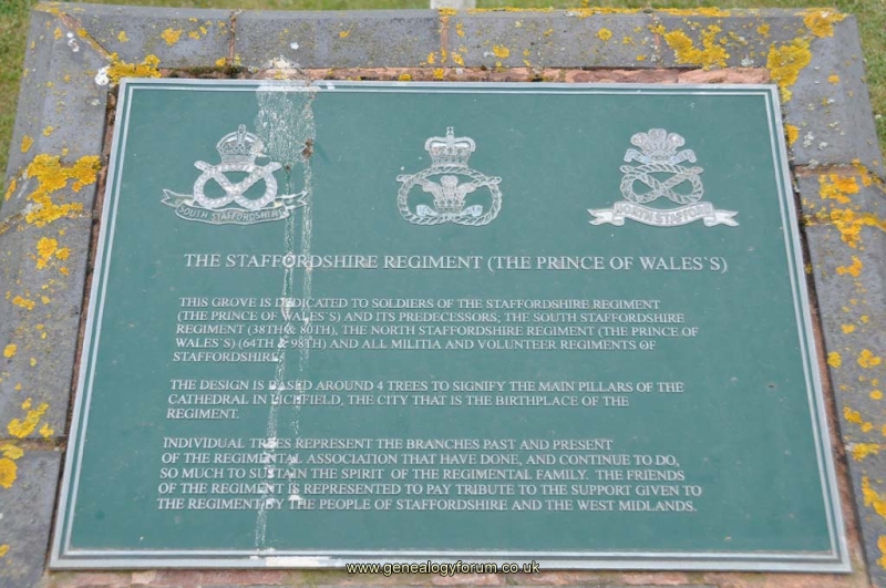 Staffordshire Memorial 1