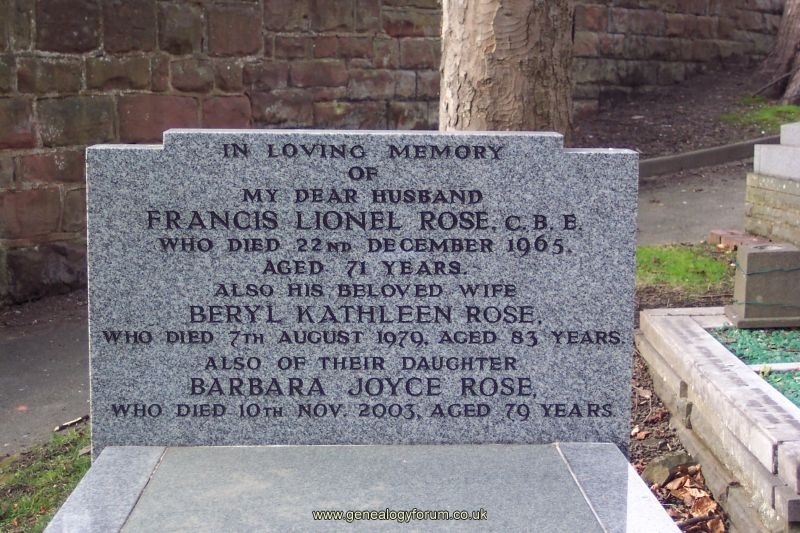 Francis & Beryl Rose & Daughter