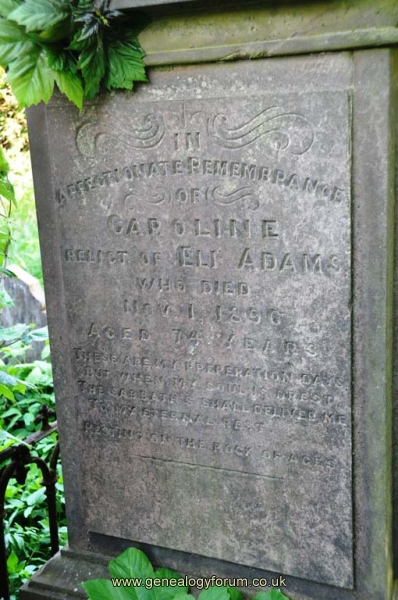 Adams 1 - Caroline Snr