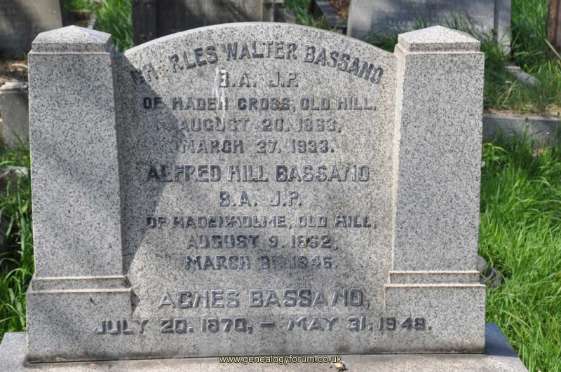 Bassano - Charles, Alfred, Agnes