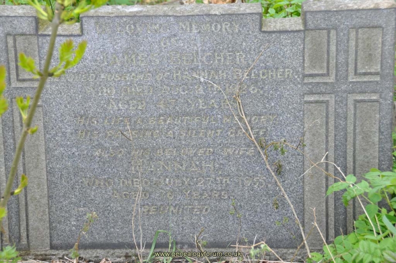 Belcher - James, Hannah