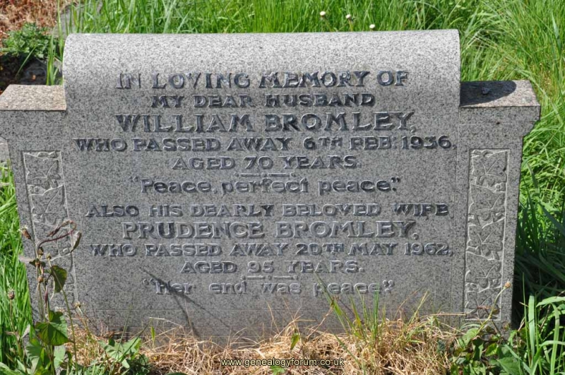 Bromley - William, Prudence
