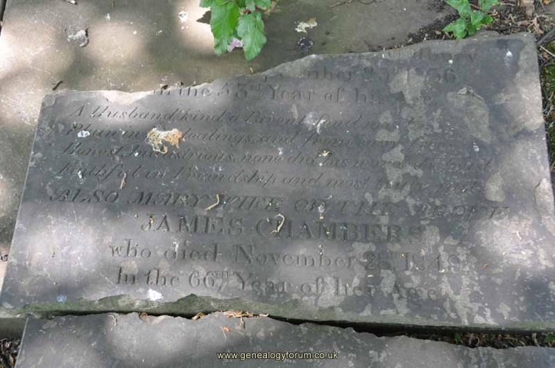 Chambers - James, Mary