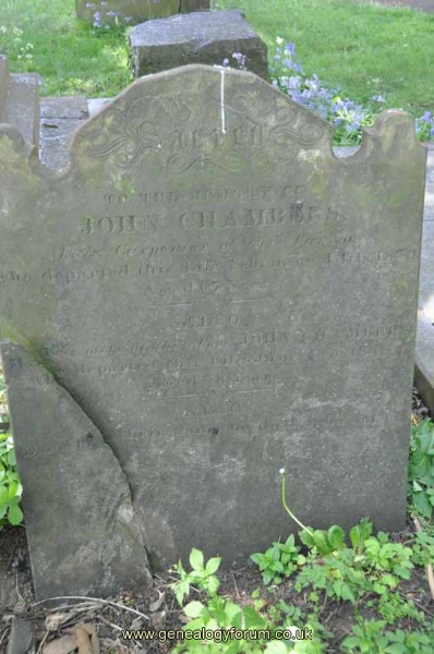 Chambers - John, Mary & son Daniel