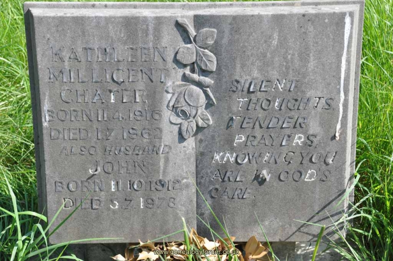 Chater - John, Kathleen