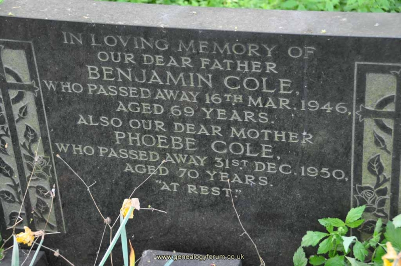Cole - Benjamin, Phoebe
