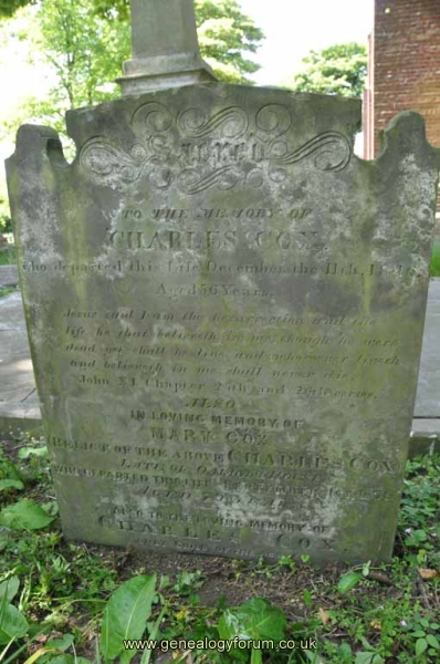 Cox - Charles, Mary & son Charles