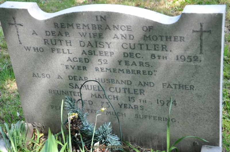 Cutler - Samuel, Ruth