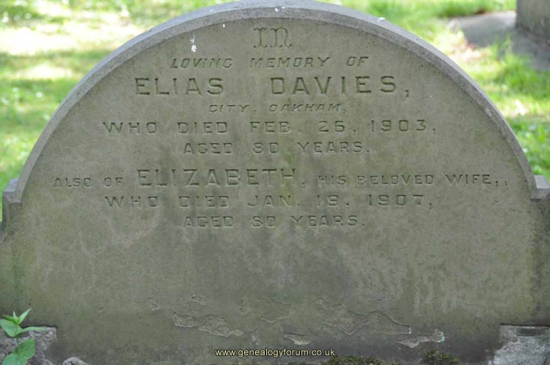 Davies 1 - Elias, Elizabeth