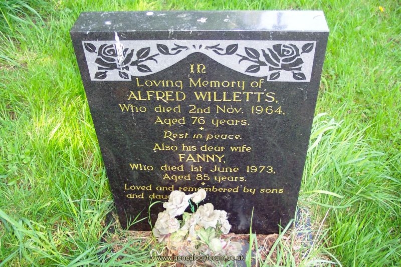 Alfred & Fanny Willetts