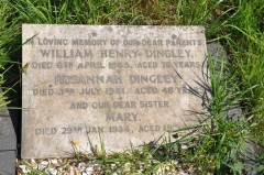 Dingley - William, Rosannah & dau Mary