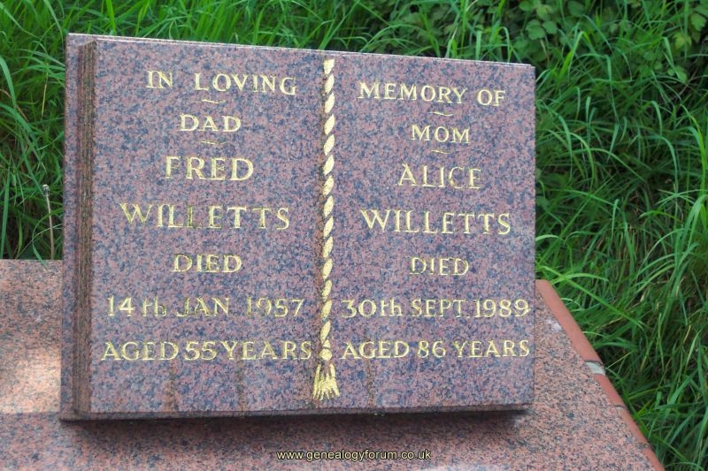 Fred & Alice Willetts