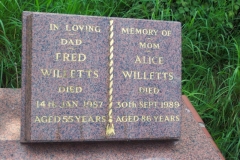 Fred & Alice Willetts