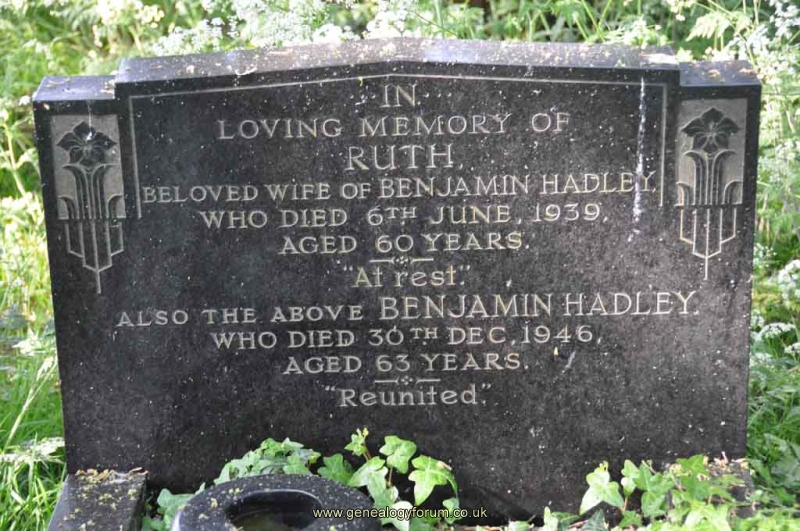 Hadley - Ruth, Benjamin