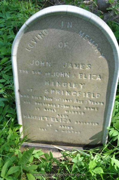 Hingley - John James & sister Harriet