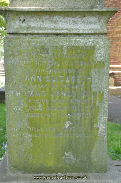 Jones 2 - Ann, Elizabeth