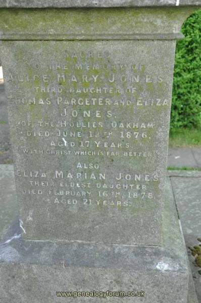 Jones 3 - Alice Mary, Eliza Marian