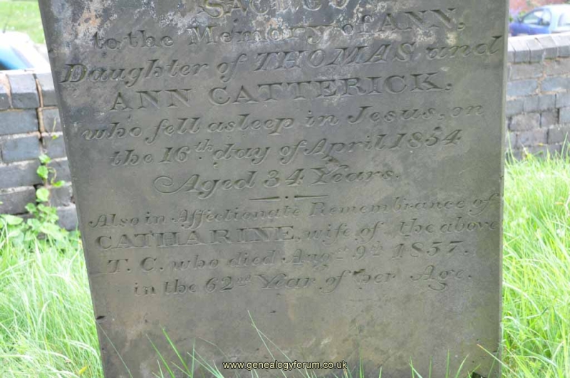Catterick - Ann, Catharine