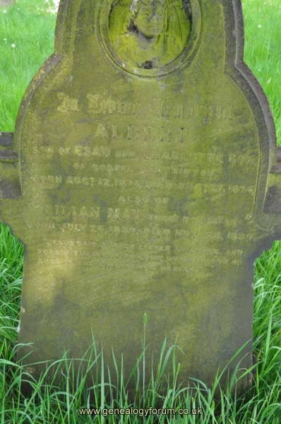 Cox - Albert & sister Lilian