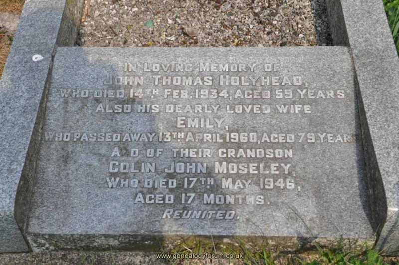 Holyhead/Moseley