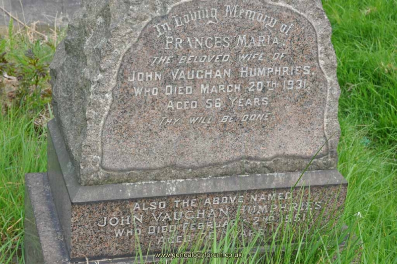 Humphries - John, Frances