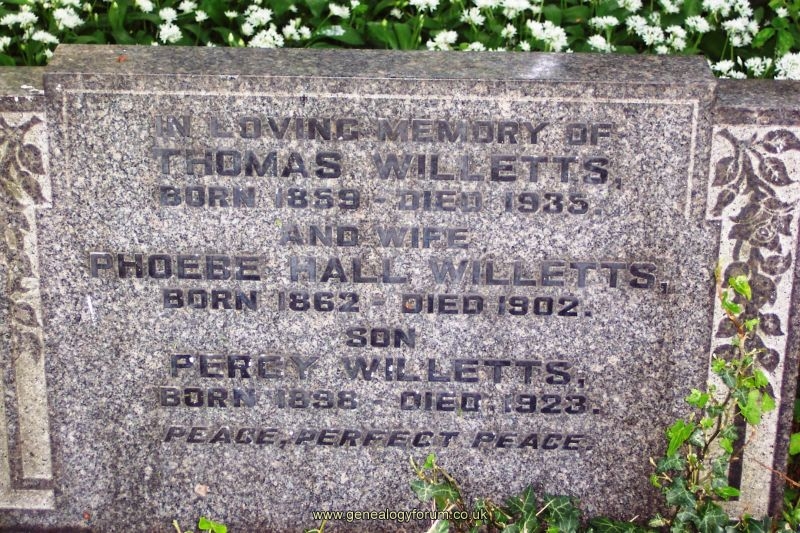 Thomas & Phoebe Willetts