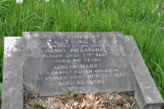 Pickstone - Harry, Edith