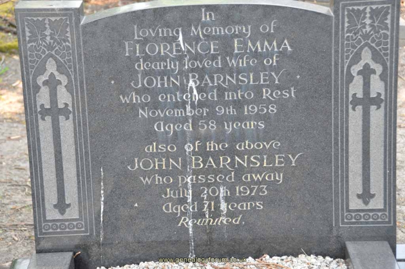 Barnsley - John, Florence