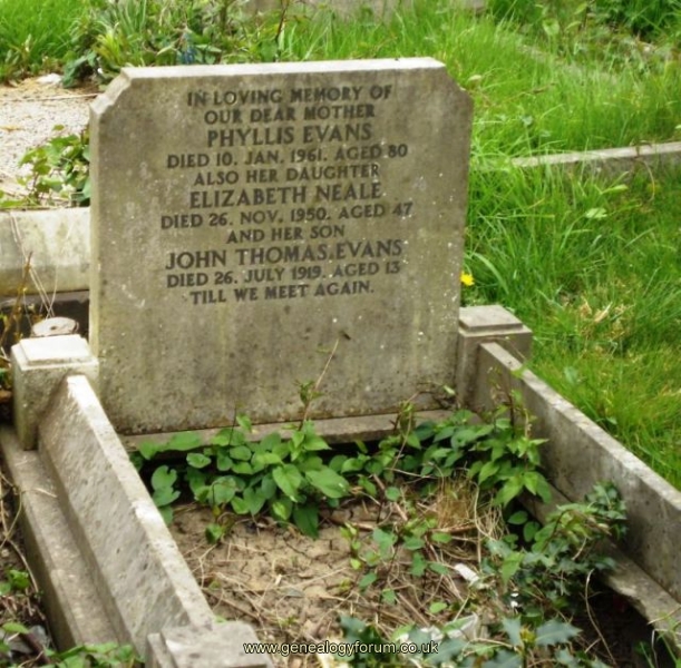 Phylis Evans (nee Taylor)