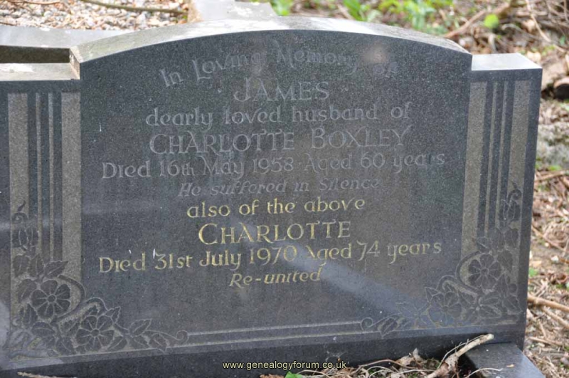 Boxley - James, Charlotte