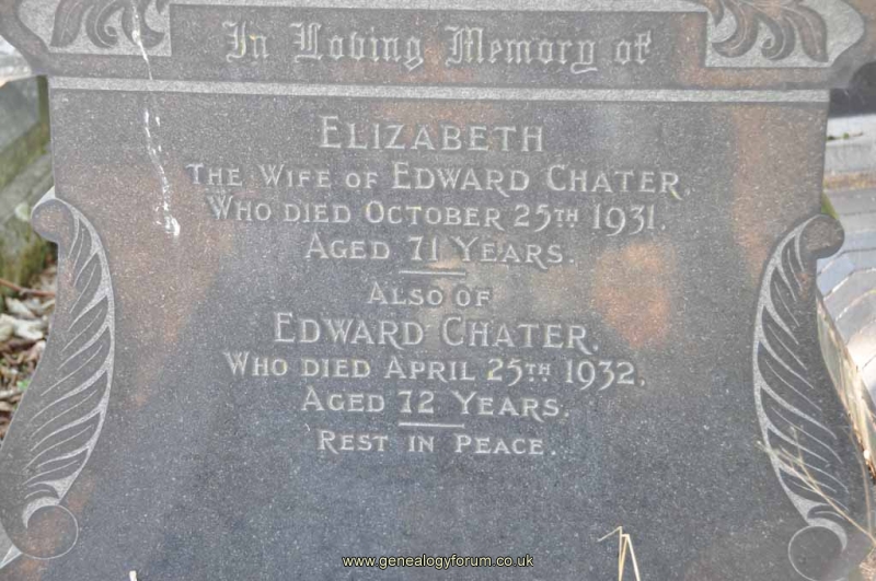 Chater - Edward, Elizabeth