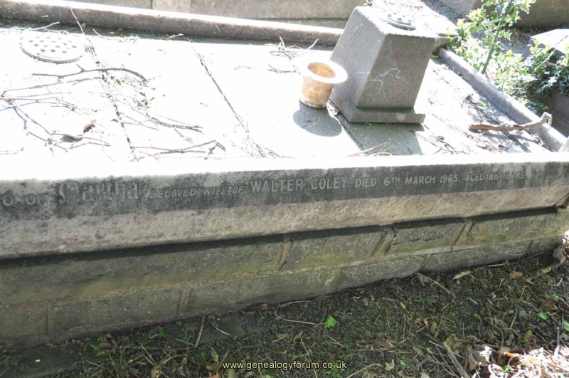 Coley 1 - Martha (wife of Walter)
