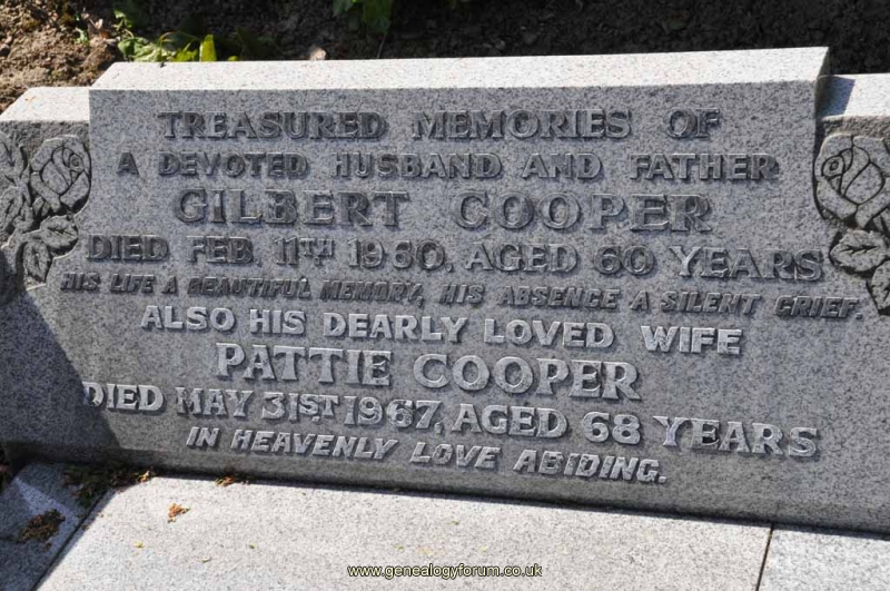 Cooper - Gilbert, Pattie