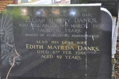 Danks - Elijah, Edith