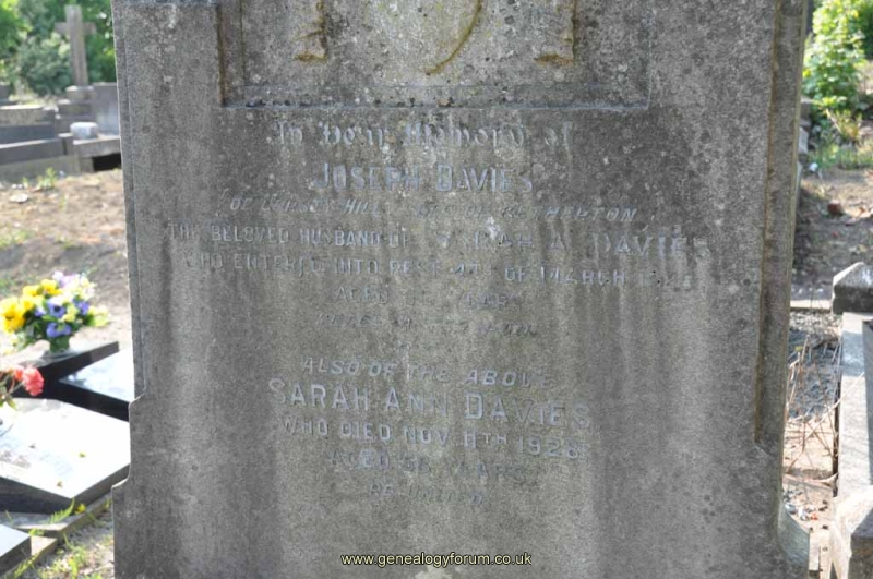 Davies - Joseph, Sarah Ann
