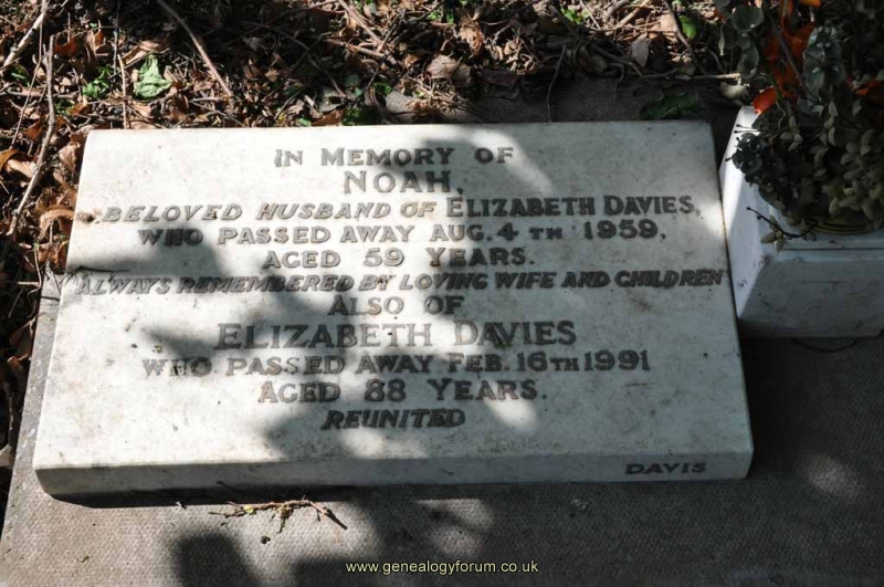 Davies - Noah, Elizabeth
