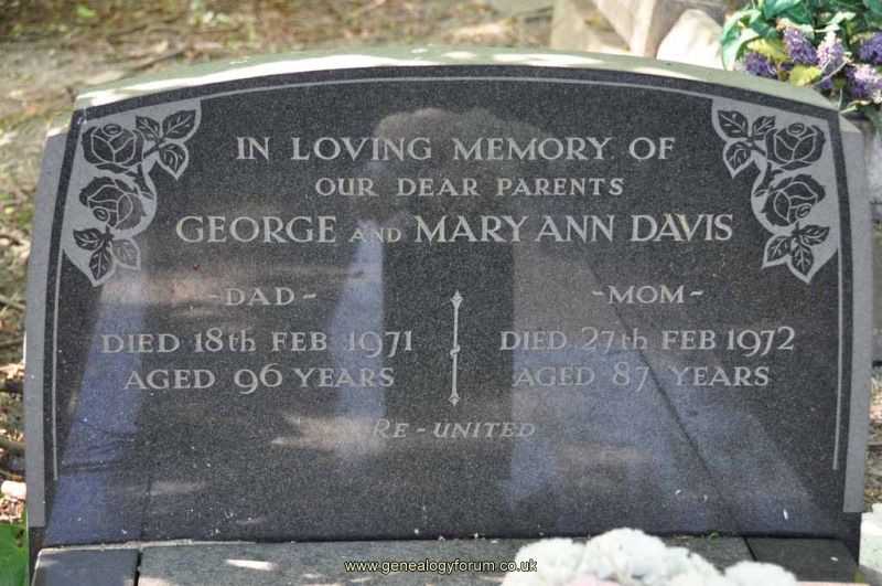 Davis - George, Mary