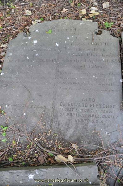 Fletcher - Elizabeth (wife of John) & dau Maria, son Edward
