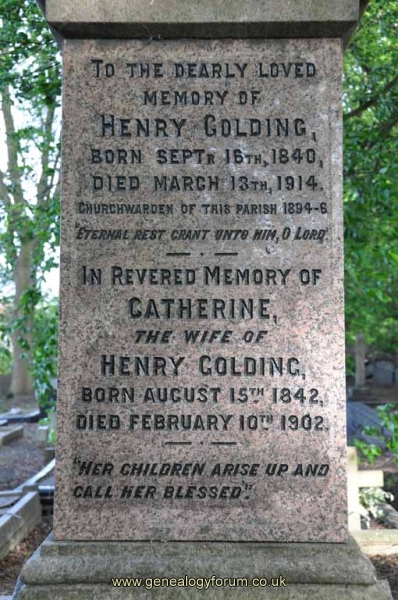 Golding 1 - Henry, Catherine