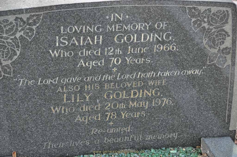 Golding 1 - Isaiah, Lily