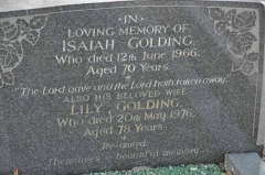Golding 1 - Isaiah, Lily
