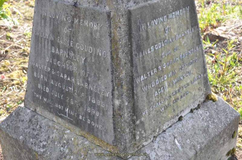 Golding/Barnsley - Evelyn & bro James