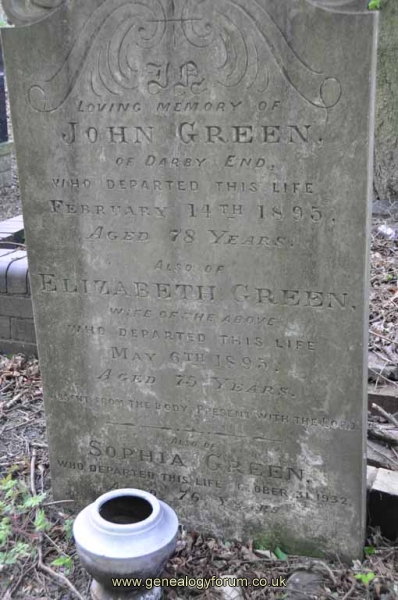 Green - John, Elizabeth & Sophia