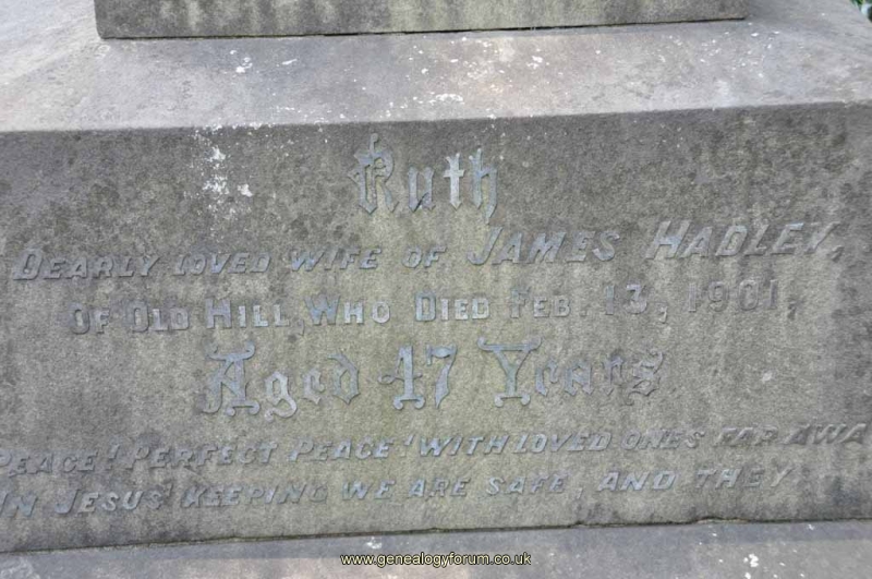 Hadley 1 - Ruth (wife of James)