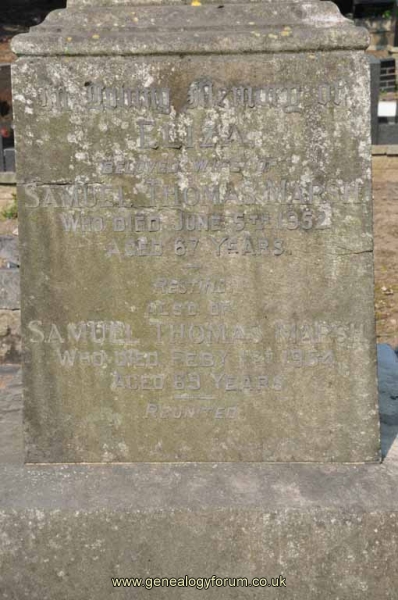 Harris 2 - Eliza, Samuel Marsh